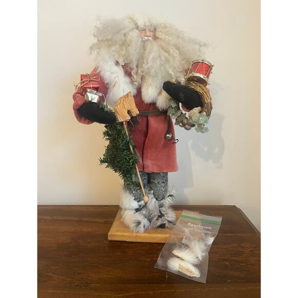 Vintage Jana Southwick #325 Handmade Santa Claus Woodland - Picture 7 of 7